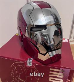 US! Autoking Iron Man MK5 1/1 Helmet Mask Wearable Voice-control Transform Mask