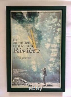 VERY RARE A River Runs Through It Movie Clock French Brad Pitt