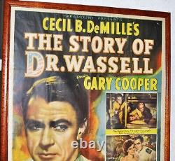 VINTAGE GARY COOPER The Story Of Dr. Wassell ORIGINAL 27X41 1944 Movie Poster