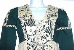 VINTAGE GUNNE SAX by JESSICA BLACK LABEL JOSEPH MAGNIN DRESS WESTERN COSTUME CO