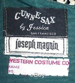 VINTAGE GUNNE SAX by JESSICA BLACK LABEL JOSEPH MAGNIN DRESS WESTERN COSTUME CO