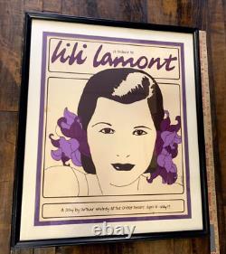 VINTAGED FRAMED ART A Tribute To Lili Lamont By Penny Madden