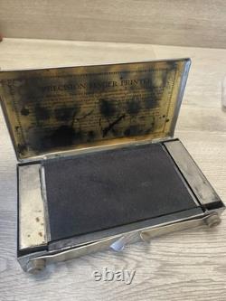 VTG Pricision Finger Printer Woodstock Metals Prop Policy Movie Props
