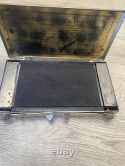 VTG Pricision Finger Printer Woodstock Metals Prop Policy Movie Props