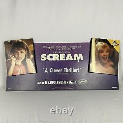 VTG Scream Horror Movie Standee Blockbuster Display 90s Neve Campbell Wes Craven