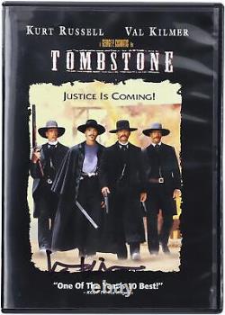 Val Kilmer Autographed Tombstone DVD Cover BAS