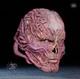 Vecna Helmet 3D Print GREY PLA+ UNFINISHED Sized to 24 Head SHIPS ASAP
