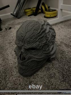 Vecna Helmet 3D Print GREY PLA+ UNFINISHED Sized to 24 Head SHIPS ASAP Vecna Helmet 3D Print GREY PLA+ UNFINISHED Sized to 24 Head SHIPS ASAP