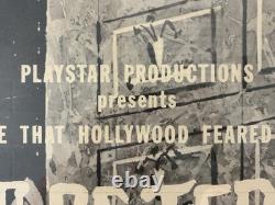 Very RARE Vintage 1960 VAMPIRE Fraternity HORROR Movie Poster, RING OF TERROR