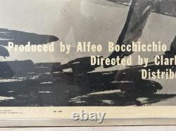 Very RARE Vintage 1960 VAMPIRE Fraternity HORROR Movie Poster, RING OF TERROR