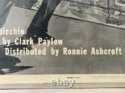 Very RARE Vintage 1960 VAMPIRE Fraternity HORROR Movie Poster, RING OF TERROR