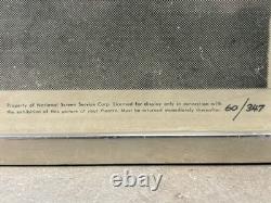 Very RARE Vintage 1960 VAMPIRE Fraternity HORROR Movie Poster, RING OF TERROR