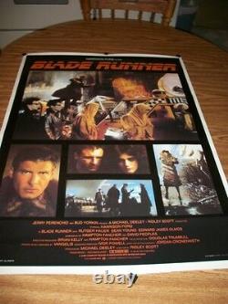 Very Rare Blade Runner Movie Poster Promo