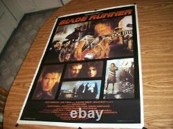 Very Rare Blade Runner Movie Poster Promo