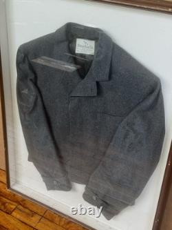 Vintage 1938 Henry Fonda Actor Screen Worn Blockade Film Coat Jacket Framed Vintage 1938 Henry Fonda Actor Screen Worn Blockade Film Coat Jacket Framed