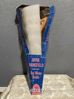 Vintage 1957 Jayne Mansfield Hot Water Bottle / Cocktail Shaker