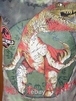 Vintage 1997 The Lost World Jurassic Park Tee