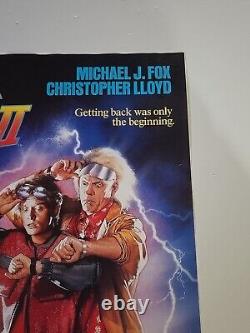 Vintage BACK TO THE FUTURE PART 2 Poster 1989 30 X 20