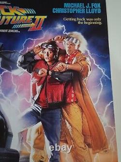 Vintage BACK TO THE FUTURE PART 2 Poster 1989 30 X 20