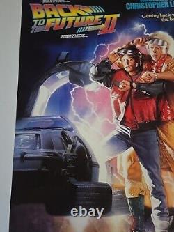 Vintage BACK TO THE FUTURE PART 2 Poster 1989 30 X 20