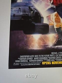 Vintage BACK TO THE FUTURE PART 2 Poster 1989 30 X 20