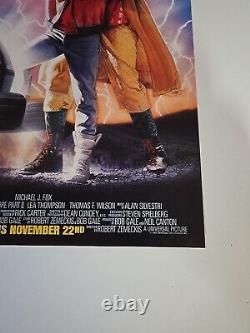 Vintage BACK TO THE FUTURE PART 2 Poster 1989 30 X 20