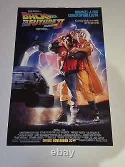 Vintage BACK TO THE FUTURE PART 2 Poster 1989 30 X 20