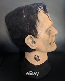 Vintage Dick Smith Frankenstein Monster Mask Bust Rare Not Don Post