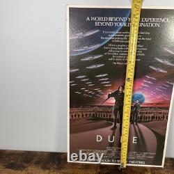 Vintage Dune 1984 Mini Poster Double Sided 20x13 Original Cardboard USA VTG