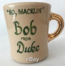 Vintage JOHN WAYNE Cast & Crew Coffee Movie Mug Cup Tea McLintock