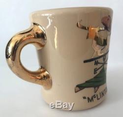 Vintage JOHN WAYNE Cast & Crew Coffee Movie Mug Cup Tea McLintock