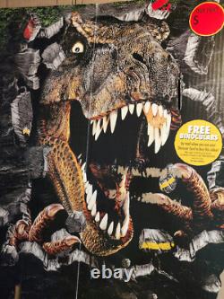 Vintage Jurassic Park Lost World Promotional Store Display