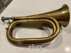 Vintage MGM Studio Or Similar Prop Brass/Copper Bugle -No Markings READ
