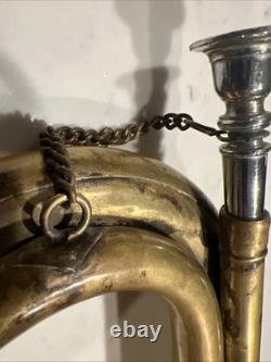 Vintage MGM Studio Or Similar Prop Brass/Copper Bugle -No Markings READ