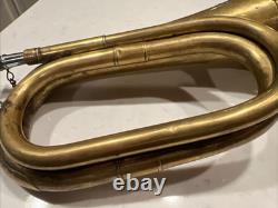 Vintage MGM Studio Or Similar Prop Brass/Copper Bugle -No Markings READ