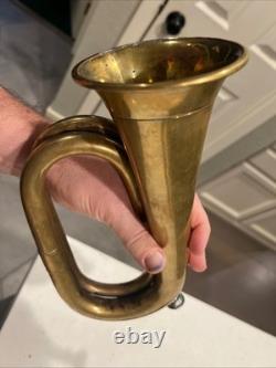 Vintage MGM Studio Or Similar Prop Brass/Copper Bugle -No Markings READ