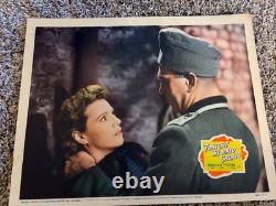 Vintage Movie Lobby Cards (8) Tonight We Raid Calais 1943 John Sutton
