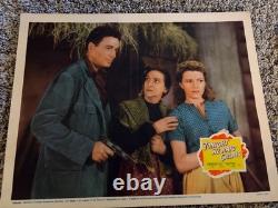 Vintage Movie Lobby Cards (8) Tonight We Raid Calais 1943 John Sutton