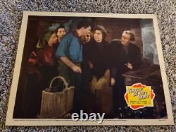 Vintage Movie Lobby Cards (8) Tonight We Raid Calais 1943 John Sutton