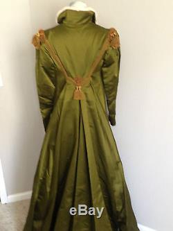 Vintage Old Hollywood Silk Satin Gown and Coat Jody Lawrence