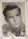 Vintage Robert Wagner Black and White 5x7 photography with Signature
