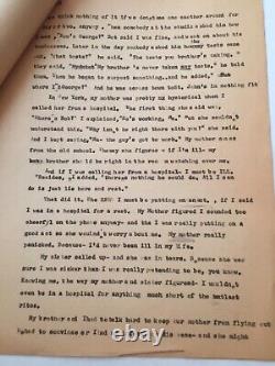 Vintage Studio Notes Correspondence Maxine Arnold Typed George Maharis Story