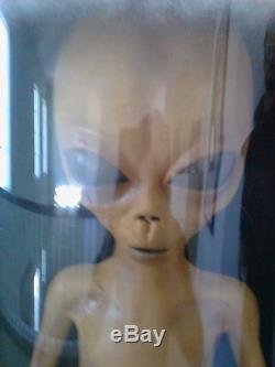Vintage X-Files Alien Screen Used Movie Prop Life Size with Chamber Pod