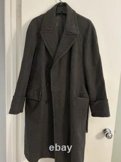 Vintage movie Western Costume Company heavy coat Grey/Large