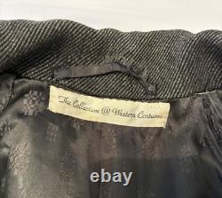 Vintage movie Western Costume Company heavy coat Grey/Large