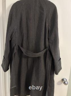 Vintage movie Western Costume Company heavy coat Grey/Large