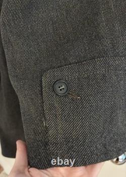 Vintage movie Western Costume Company heavy coat Grey/Large