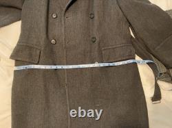 Vintage movie Western Costume Company heavy coat Grey/Large