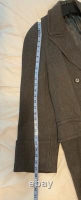 Vintage movie Western Costume Company heavy coat Grey/Large