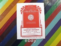 Vtg 1976 experimental film festival program Magical Mystery Salvador Dali +